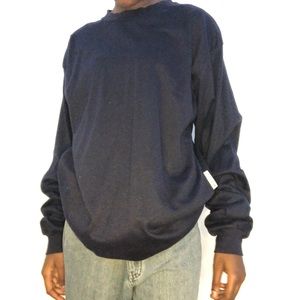 oversized navy sweatshirt🤍